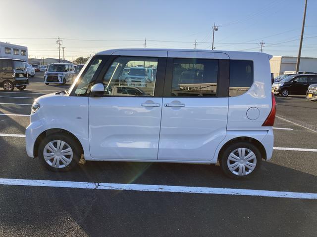 タント Ｘ　ナビ付　ナビ　１４インチフルホイールキャップ　フルＬＥＤヘッドランプ　オート格納式カラードドアミラー　左側パワースライドドア　ＴＦＴカラーマルチインフォメーションディスプレイ　フルファブリックシート（4枚目）