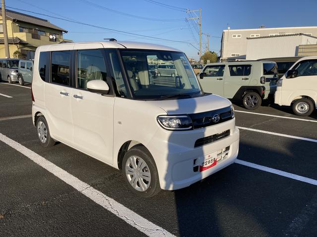 タント Ｘ　ナビ付　ナビ　１４インチフルホイールキャップ　フルＬＥＤヘッドランプ　オート格納式カラードドアミラー　左側パワースライドドア　ＴＦＴカラーマルチインフォメーションディスプレイ　フルファブリックシート（7枚目）