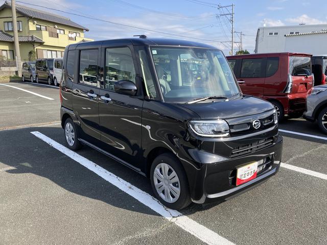 タント Ｘターボ　ナビ付　ナビ　１４インチフルホイールキャップ　フルＬＥＤヘッドランプ　オート格納式カラードドアミラー　左側パワースライドドア　ＴＦＴカラーマルチインフォメーションディスプレイ　フルファブリックシート（7枚目）