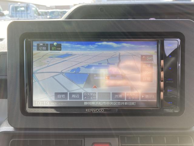 タント Ｘターボ　ナビ付　ナビ　１４インチフルホイールキャップ　フルＬＥＤヘッドランプ　オート格納式カラードドアミラー　左側パワースライドドア　ＴＦＴカラーマルチインフォメーションディスプレイ　フルファブリックシート（10枚目）