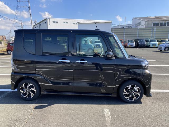 タント カスタムＸ　ナビ付　ナビ　１４インチアルミホイール　大型エアロバンパー　フルＬＥＤヘッドランプ　オート格納式カラードドアミラー　両側パワースライドドア　キーフリーシステム　プッシュボタンスタート（5枚目）