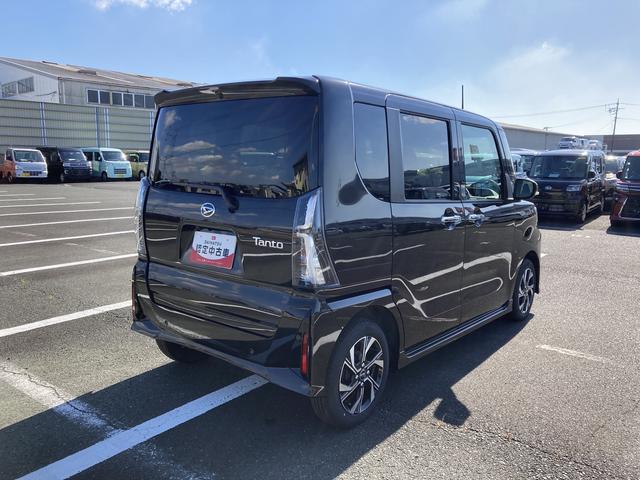 タント カスタムＸ　ナビ付　ナビ　１４インチアルミホイール　大型エアロバンパー　フルＬＥＤヘッドランプ　オート格納式カラードドアミラー　両側パワースライドドア　キーフリーシステム　プッシュボタンスタート（8枚目）