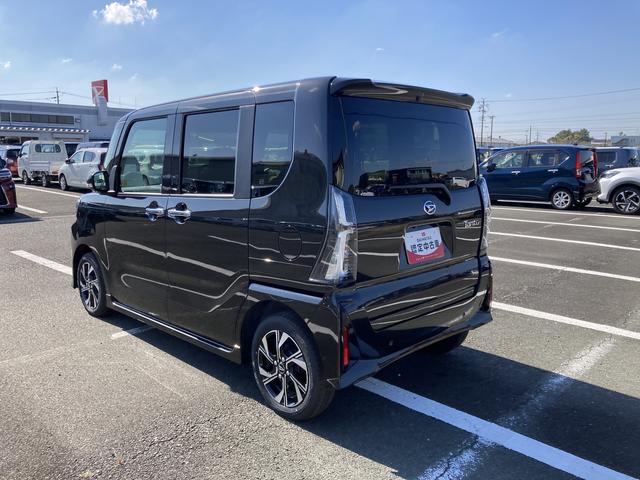タント カスタムＸ　ナビ付　ナビ　１４インチアルミホイール　大型エアロバンパー　フルＬＥＤヘッドランプ　オート格納式カラードドアミラー　両側パワースライドドア　キーフリーシステム　プッシュボタンスタート（9枚目）