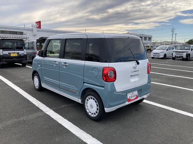 ムーヴキャンバス ストライプスＧ　ナビ付　ナビ　１４インチフルホイールキャップ　ＬＥＤヘッドランプ　ＬＥＤフォグランプ　ホっとカップホルダー　両側パワースライドドア　キーフリーシステム　プッシュボタンスタート　ＵＶカットガラス（9枚目）