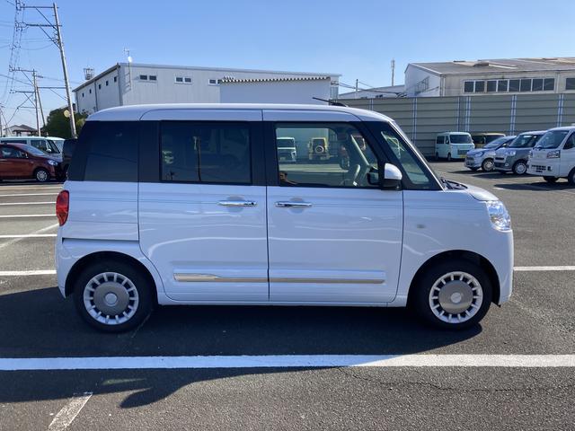 ムーヴキャンバス セオリーＧ　ナビ付　ナビ　１４インチフルホイールキャップ　ＬＥＤヘッドランプ　ＬＥＤフォグランプ　ホっとカップホルダー　両側パワースライドドア　キーフリーシステム　プッシュボタンスタート　ＵＶカットガラス（5枚目）