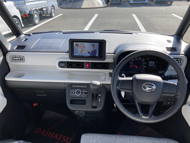 ムーヴキャンバス ストライプスＸ　ナビ付　ナビ付　１４インチフルホイールキャップ　キーフリーシステム　プッシュボタンスタート　ＵＶカットガラス　両側パワースライドドア　ハロゲンヘッドライト　ラゲージアンダーボックス（15枚目）