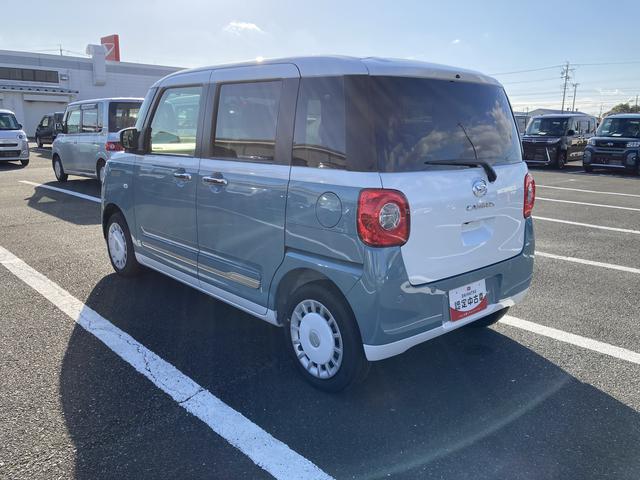 ムーヴキャンバス ストライプスＧ　ナビ付　ナビ　１４インチフルホイールキャップ　ＬＥＤヘッドランプ　ＬＥＤフォグランプ　ホっとカップホルダー　両側パワースライドドア　キーフリーシステム　プッシュボタンスタート　ＵＶカットガラス（9枚目）