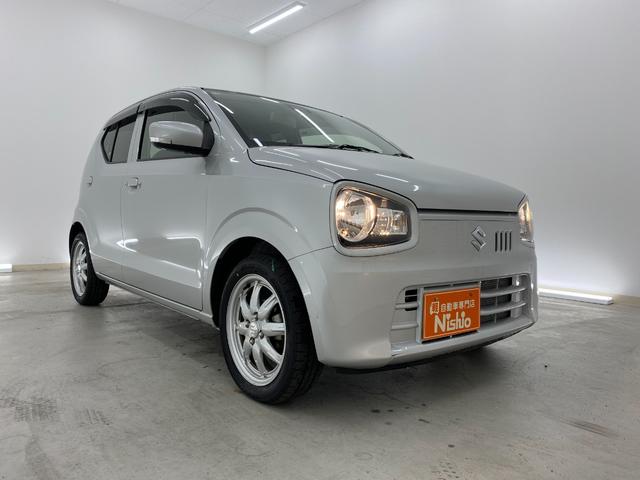 アルト X クリアランスソナー レーンアシスト 衝突被害軽減システム オートライト スマートキー アイドリングストップ 電動格納ミラー シートヒーター CVT 盗難防止システム ABS ESC CD(12枚目)