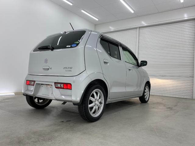 アルト X クリアランスソナー レーンアシスト 衝突被害軽減システム オートライト スマートキー アイドリングストップ 電動格納ミラー シートヒーター CVT 盗難防止システム ABS ESC CD(17枚目)