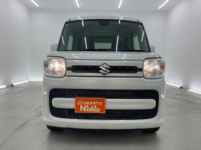 スペーシア ハイブリッドＧ　両側スライドドア　ナビ　ＴＶ　クリアランスソナー　レーンアシスト　衝突被害軽減システム　スマートキー　アイドリングストップ　電動格納ミラー　ベンチシート　ＣＶＴ　盗難防止システム　ＡＢＳ　ＥＳＣ　ＣＤ（13枚目）