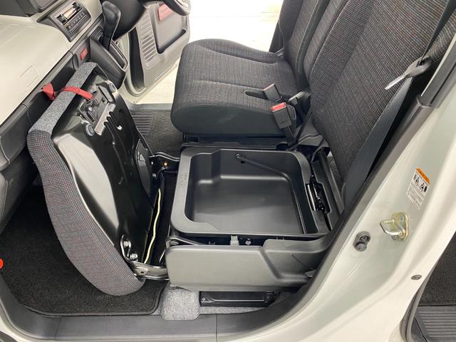 スペーシア ハイブリッドＧ　両側スライドドア　ナビ　ＴＶ　クリアランスソナー　レーンアシスト　衝突被害軽減システム　スマートキー　アイドリングストップ　電動格納ミラー　ベンチシート　ＣＶＴ　盗難防止システム　ＡＢＳ　ＥＳＣ　ＣＤ（46枚目）