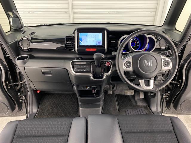 Ｎ－ＢＯＸカスタム Ｇ・ターボＬパッケージ　ドライブレコーダー　ＥＴＣ　バックカメラ　両側電動スライドドア　ナビ　ＴＶ　オートクルーズコントロール　オートライト　ＨＩＤ　スマートキー　アイドリングストップ　電動格納ミラー　ＣＶＴ（3枚目）