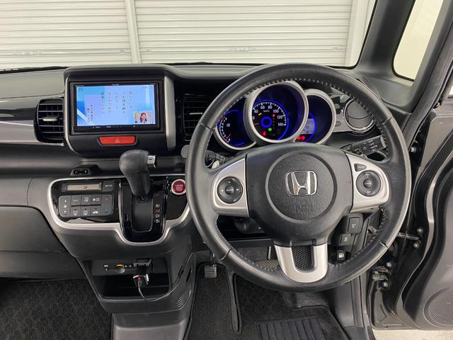 Ｎ－ＢＯＸカスタム Ｇ・ターボＬパッケージ　ドライブレコーダー　ＥＴＣ　バックカメラ　両側電動スライドドア　ナビ　ＴＶ　オートクルーズコントロール　オートライト　ＨＩＤ　スマートキー　アイドリングストップ　電動格納ミラー　ＣＶＴ（4枚目）