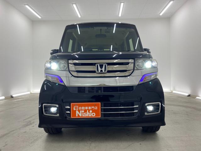 Ｎ－ＢＯＸカスタム Ｇ・ターボＬパッケージ　ドライブレコーダー　ＥＴＣ　バックカメラ　両側電動スライドドア　ナビ　ＴＶ　オートクルーズコントロール　オートライト　ＨＩＤ　スマートキー　アイドリングストップ　電動格納ミラー　ＣＶＴ（13枚目）