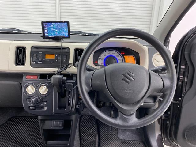 アルト Ｌ　ドライブレコーダー　ＥＴＣ　ナビ　キーレスエントリー　アイドリングストップ　シートヒーター　ＣＶＴ　盗難防止システム　ＡＢＳ　ＥＳＣ　ＣＤ　ミュージックプレイヤー接続可　衝突安全ボディ　エアコン（6枚目）