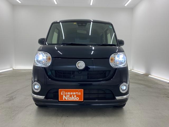 ムーヴキャンバス Ｘブラックインテリアリミテッド　ＳＡＩＩＩ　全周囲カメラ　両側電動スライドドア　ナビ　ＴＶ　クリアランスソナー　衝突被害軽減システム　オートマチックハイビーム　スマートキー　アイドリングストップ　電動格納ミラー　ベンチシート　ＣＶＴ（14枚目）