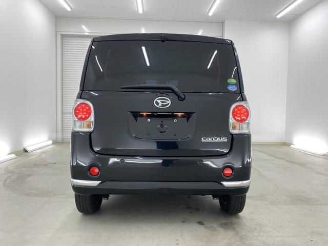 ムーヴキャンバス Ｘブラックインテリアリミテッド　ＳＡＩＩＩ　全周囲カメラ　両側電動スライドドア　ナビ　ＴＶ　クリアランスソナー　衝突被害軽減システム　オートマチックハイビーム　スマートキー　アイドリングストップ　電動格納ミラー　ベンチシート　ＣＶＴ（19枚目）