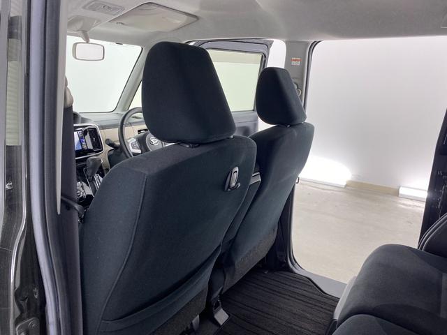 ムーヴキャンバス Ｘブラックインテリアリミテッド　ＳＡＩＩＩ　全周囲カメラ　両側電動スライドドア　ナビ　ＴＶ　クリアランスソナー　衝突被害軽減システム　オートマチックハイビーム　スマートキー　アイドリングストップ　電動格納ミラー　ベンチシート　ＣＶＴ（50枚目）