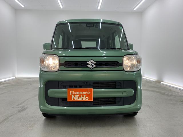 スペーシア ハイブリッドＧ　ドライブレコーダー　ＥＴＣ　全周囲カメラ　両側スライドドア　ナビ　ＴＶ　クリアランスソナー　レーンアシスト　衝突被害軽減システム　スマートキー　アイドリングストップ　電動格納ミラー　ベンチシート（12枚目）