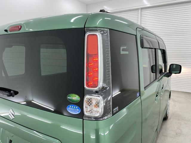 スペーシア ハイブリッドＧ　ドライブレコーダー　ＥＴＣ　全周囲カメラ　両側スライドドア　ナビ　ＴＶ　クリアランスソナー　レーンアシスト　衝突被害軽減システム　スマートキー　アイドリングストップ　電動格納ミラー　ベンチシート（34枚目）