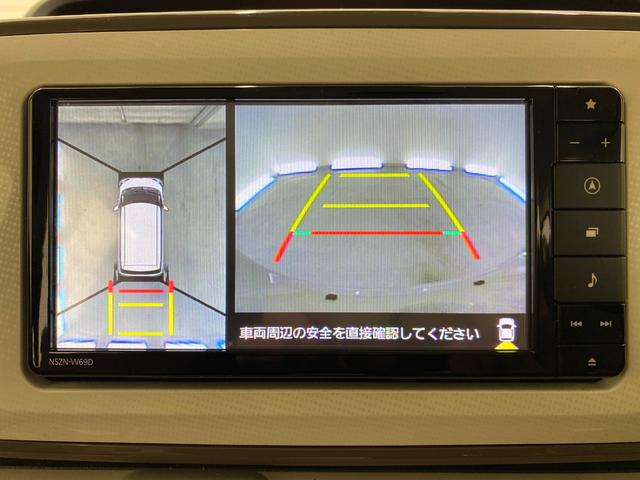 ムーヴキャンバス Ｇメイクアップリミテッド　ＳＡＩＩＩ　ドライブレコーダー　ＥＴＣ　全周囲カメラ　両側電動スライドドア　ナビ　ＴＶ　衝突被害軽減システム　オートマチックハイビーム　ＬＥＤヘッドランプ　スマートキー　アイドリングストップ　電動格納ミラー（6枚目）