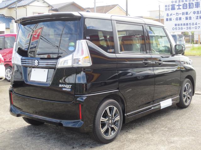 ハイブリッドMV 登録済未使用車 全方位モニター用カメラパッケージ スズキセーフティサポート.衝突被害軽減B/前後誤発進抑制/車線逸脱警報/ACC/ハイビームアシスト LEDヘッド 両側パワースライドドア パドルシフト(8枚目)