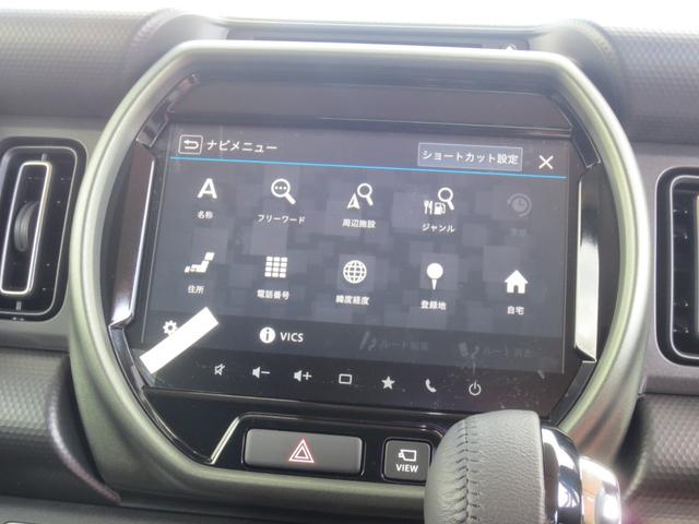 ハスラー タフワイルドターボ　届出済未使用車　スズキセーフティサポート・ＡＣＣ・衝突被害軽減Ｂ／前後誤発進抑制　全方位モニタ付９インチナビ・フルセグ／ＤＶＤ／ＣＤ／スマホ連携／ＢＴ　ＬＥＤヘッド＆フォグ／ルーフレール　１５ＡＷ（23枚目）