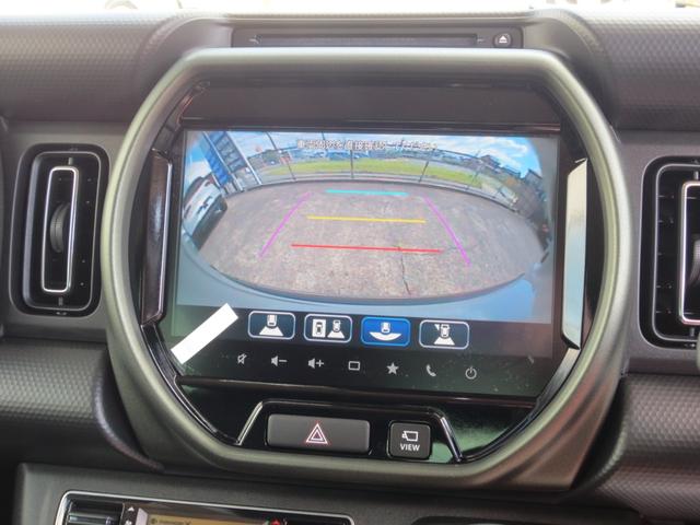 ハスラー タフワイルドターボ　届出済未使用車　スズキセーフティサポート・ＡＣＣ・衝突被害軽減Ｂ／前後誤発進抑制　全方位モニタ付９インチナビ・フルセグ／ＤＶＤ／ＣＤ／スマホ連携／ＢＴ　ＬＥＤヘッド＆フォグ／ルーフレール　１５ＡＷ（26枚目）