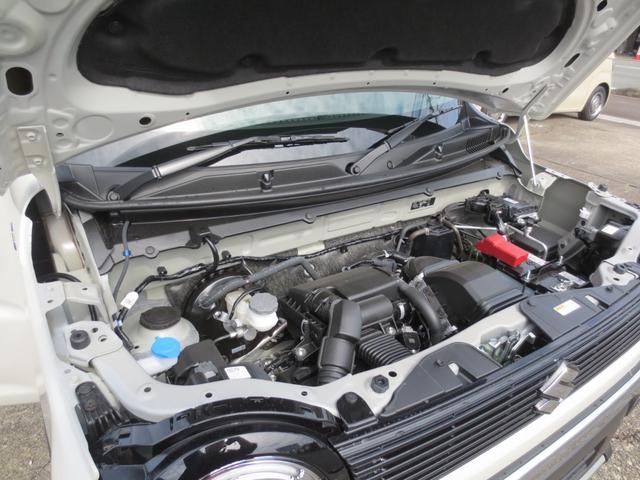 ハスラー タフワイルドターボ　届出済未使用車　スズキセーフティサポート・ＡＣＣ・衝突被害軽減Ｂ／前後誤発進抑制　全方位モニタ付９インチナビ・フルセグ／ＤＶＤ／ＣＤ／スマホ連携／ＢＴ　ＬＥＤヘッド＆フォグ／ルーフレール　１５ＡＷ（74枚目）