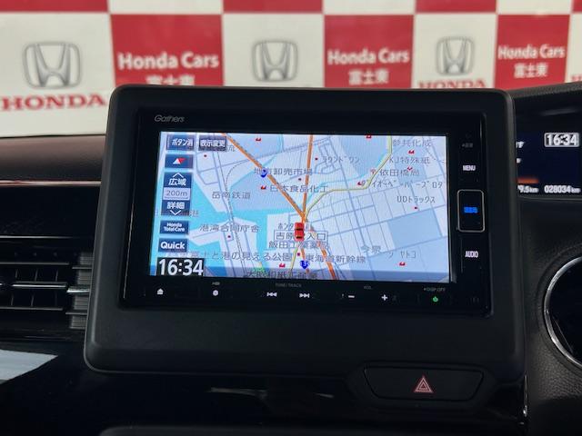 Ｎ－ＢＯＸカスタム Ｌ　ナビＢカメラＥＴＣ電子パーキングブレーキホールドフルセグＤＶＤ再生Ｂｌｕｅｔｏｏｔｈ接続ＵＳＢ接続ＣＤ録音ＬＥＤヘッドライト追突軽減ブレーキアダクティブクルーズコントロールＬＥＤヘッドライト禁煙車（4枚目）
