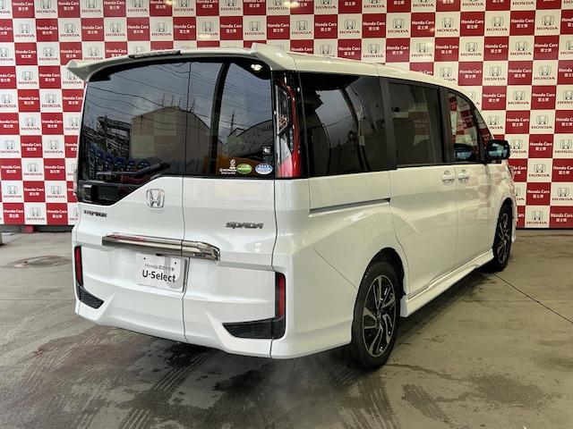ステップワゴンスパーダ スパーダ・クールスピリットホンダセンシング ナビBカメラETCフルセグDVD再生Bluetooth接続USB接続追突軽減ブレーキアダクティブクルーズコントロールLEDヘッドライトフォグランプスマートキー2個本革巻ステアリングホイ―ル禁煙車(21枚目)