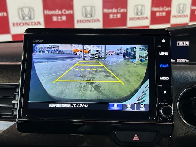 N-BOXカスタム G・Lターボホンダセンシング ナビBカメラETCシートヒーター追突軽減ブレーキアダクティブクルーズコントロールLEDヘッドライトフォグランプフルセグDVD再生Bluetooth接続USB接続両側電動スライドドアワンオーナー禁煙車(3枚目)
