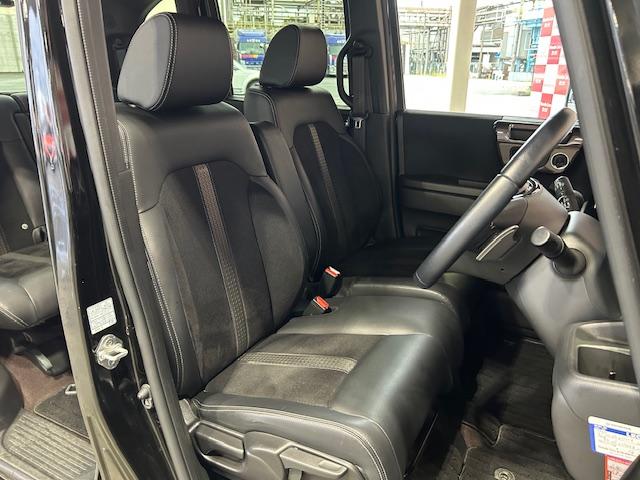 N-BOXカスタム G・Lターボホンダセンシング ナビBカメラETCシートヒーター追突軽減ブレーキアダクティブクルーズコントロールLEDヘッドライトフォグランプフルセグDVD再生Bluetooth接続USB接続両側電動スライドドアワンオーナー禁煙車(28枚目)