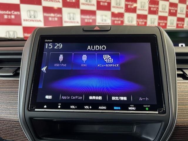 フリードハイブリッド ハイブリッド・クロスターホンダセンシング ナビBカメラETCシートヒーター前後ドライブレコーダーフルセグDVD再生Bluetooth接続USB接続ルーフレールLEDヘッドライトフォグランプ追突軽減ブレーキスマートキー2個両側電動スライド禁煙車(5枚目)