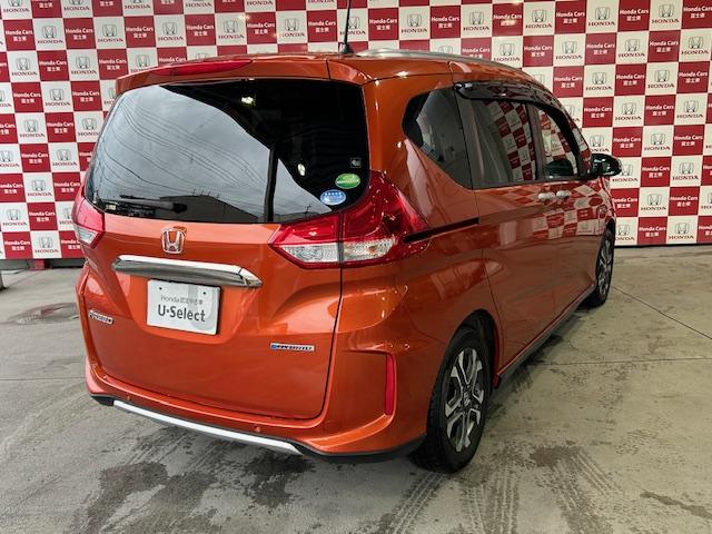 フリードハイブリッド ハイブリッド・クロスターホンダセンシング ナビBカメラETCシートヒーター前後ドライブレコーダーフルセグDVD再生Bluetooth接続USB接続ルーフレールLEDヘッドライトフォグランプ追突軽減ブレーキスマートキー2個両側電動スライド禁煙車(23枚目)