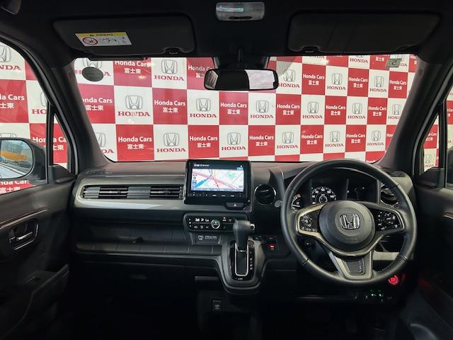 Ｎ－ＷＧＮカスタム Ｌ・ターボ　元試乗車ナビＢカメラフルセグＢｌｕｅｔｏｏｔｈ接続ＵＳＢ接続追突軽減ブレーキ電子パーキングオートブレーキホールドシートヒーターＬＥＤヘッドライトフォグランプスマートキー２個サイドエアバッグ禁煙車（7枚目）