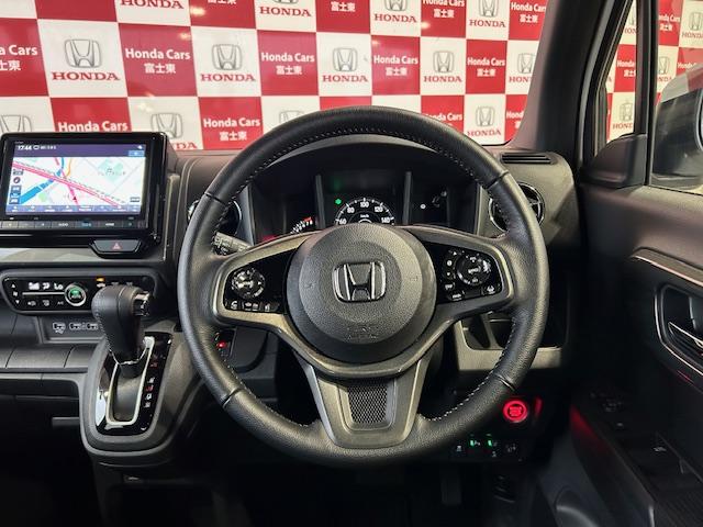 Ｎ－ＷＧＮカスタム Ｌ・ターボ　元試乗車ナビＢカメラフルセグＢｌｕｅｔｏｏｔｈ接続ＵＳＢ接続追突軽減ブレーキ電子パーキングオートブレーキホールドシートヒーターＬＥＤヘッドライトフォグランプスマートキー２個サイドエアバッグ禁煙車（8枚目）