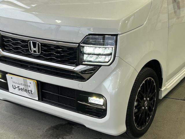 Ｎ－ＷＧＮカスタム Ｌ・ターボ　元試乗車ナビＢカメラフルセグＢｌｕｅｔｏｏｔｈ接続ＵＳＢ接続追突軽減ブレーキ電子パーキングオートブレーキホールドシートヒーターＬＥＤヘッドライトフォグランプスマートキー２個サイドエアバッグ禁煙車（29枚目）