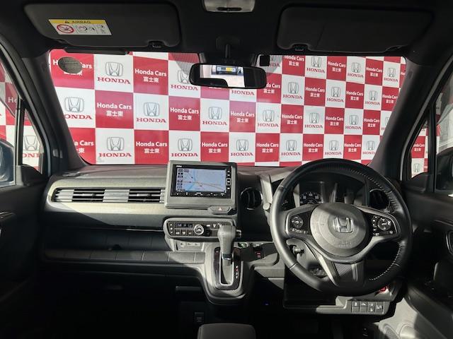 Ｎ－ＷＧＮカスタム Ｌ・ターボ　ナビＢカメラＥＴＣフルセグＤＶＤ再生Ｂｌｕｅｔｏｏｔｈ接続追突軽減ブレーキ電子パーキングオートブレーキホールドＬＥＤヘッドライトスマートキー２個サイドカーテンエアバッグパドルシフトワンオーナー　ＡＡＣ（15枚目）