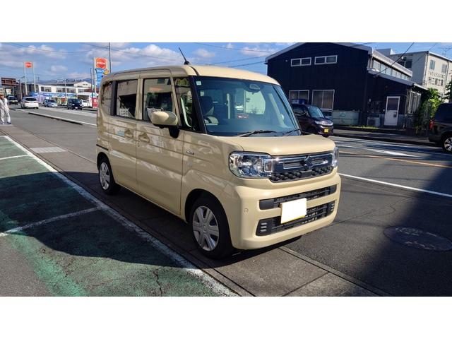 スペーシア ハイブリッドＸ　全方位ナビ　バックカメラ　Ｂｌｕｅｔｏｏｔｈ　両側パワースライドドア　シートヒーター　禁煙車（2枚目）