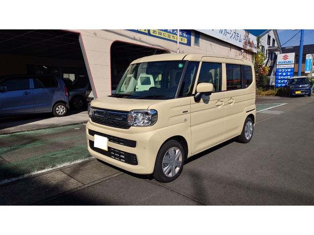 スペーシア ハイブリッドＸ　全方位ナビ　バックカメラ　Ｂｌｕｅｔｏｏｔｈ　両側パワースライドドア　シートヒーター　禁煙車（4枚目）