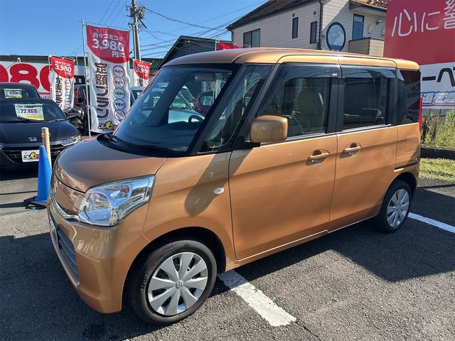 スペーシア Ｇ　ＥＴＣ　両側スライドドア　スマートキー　アイドリングストップ　電動格納ミラー　シートヒーター　ベンチシート　ＣＶＴ　盗難防止システム　ＡＢＳ　ＣＤ　衝突安全ボディ　エアコン　パワーステアリング（13枚目）