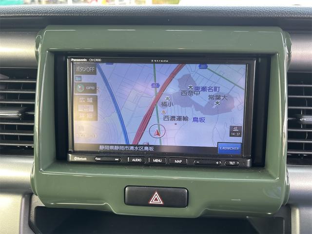 ハスラー Ｇ　ドライブレコーダー　ＥＴＣ　ナビ　レーンアシスト　衝突被害軽減システム　スマートキー　アイドリングストップ　電動格納ミラー　シートヒーター　ベンチシート　ＣＶＴ　盗難防止システム　ＡＢＳ　ＥＳＣ（4枚目）