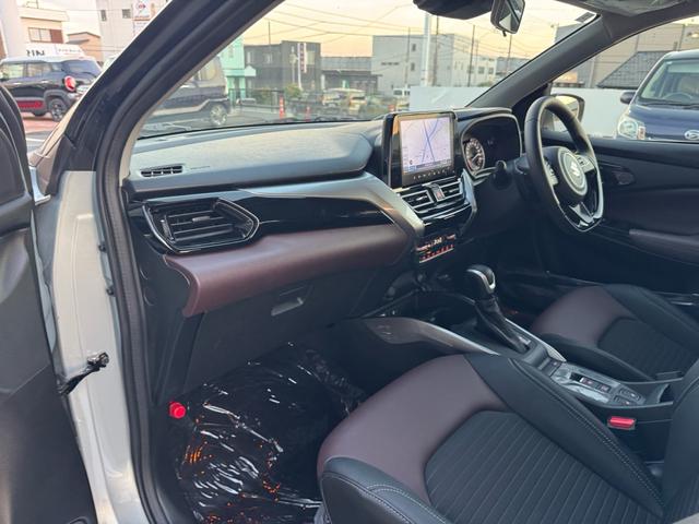 フロンクス ベースグレード ベースグレード(5名) スズキコネクト対応9インチナビ TV/Bluetooth/全方位モニターカメラ/バックモニター/プッシュスタート(37枚目)