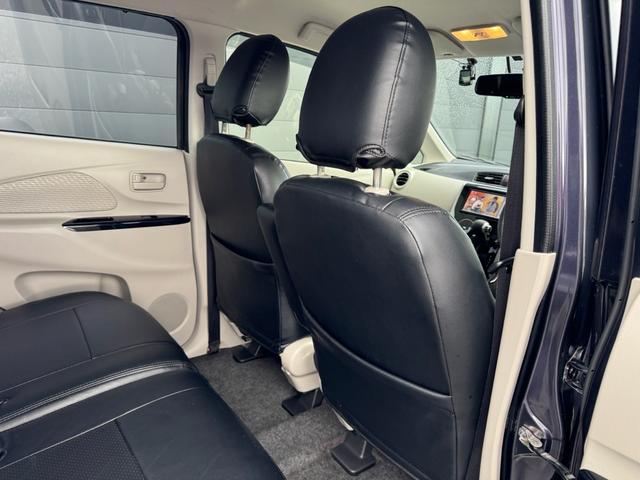 デイズ X キーフリー プッシュスタート 禁煙車 革調シートカバーブラック アラウンドビューモニター バックモニター ETC車載機 ドライブレコーダー(28枚目)