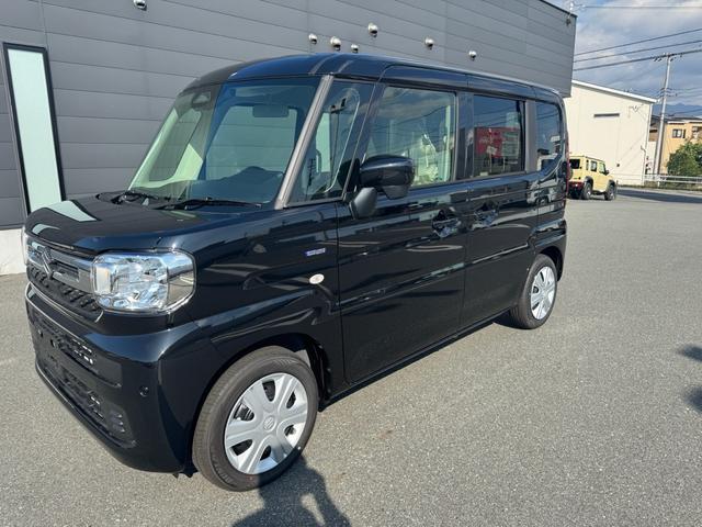 スペーシア ハイブリッドＸ　キーフリー　プッシュスタート　両側パワースライドドア　ＬＥＤヘッドランプ　アイドリングストップ　リアサーキュレーター（3枚目）