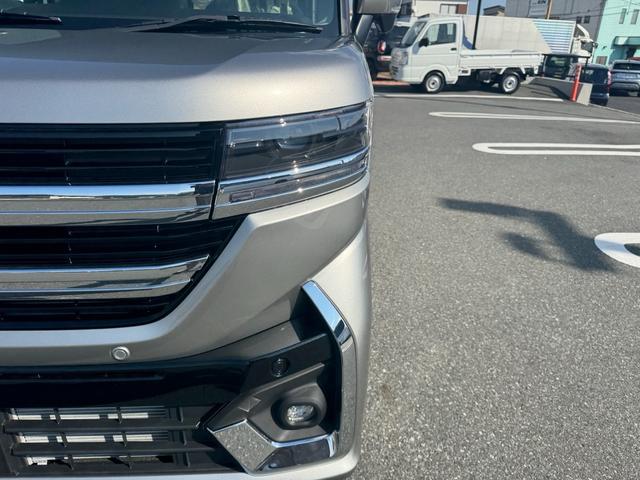 スペーシアカスタム ハイブリッドXS スズキコネクト9インチナビ 全方位モニター 両側パワースライドドア バックモニター フルセグTV スズキセーフティーサポート キーフリー プッシュスタート(7枚目)