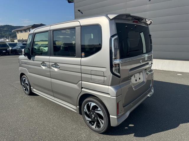 スペーシアカスタム ハイブリッドXS スズキコネクト9インチナビ 全方位モニター 両側パワースライドドア バックモニター フルセグTV スズキセーフティーサポート キーフリー プッシュスタート(12枚目)