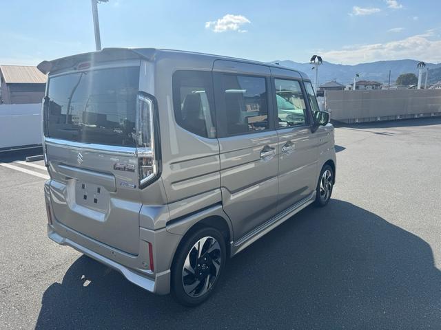 スペーシアカスタム ハイブリッドXS スズキコネクト9インチナビ 全方位モニター 両側パワースライドドア バックモニター フルセグTV スズキセーフティーサポート キーフリー プッシュスタート(13枚目)