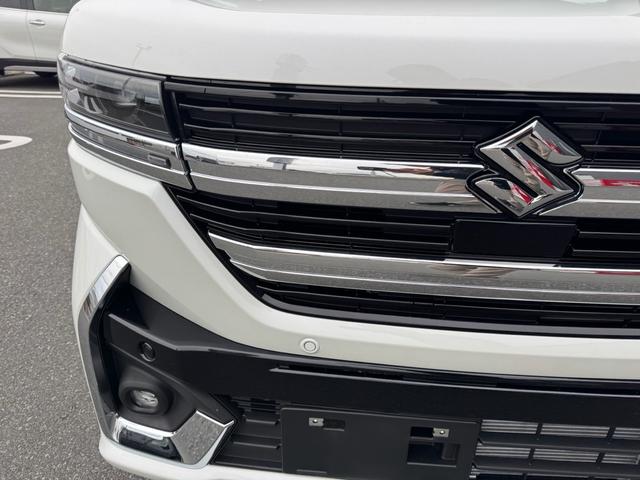 スペーシアカスタム ハイブリッドXS ハイブリッドXS スズキセーフティーサポート ヘッドアップディスプレイ ステアリングヒーター ステアリングスイッチ オートライト(7枚目)